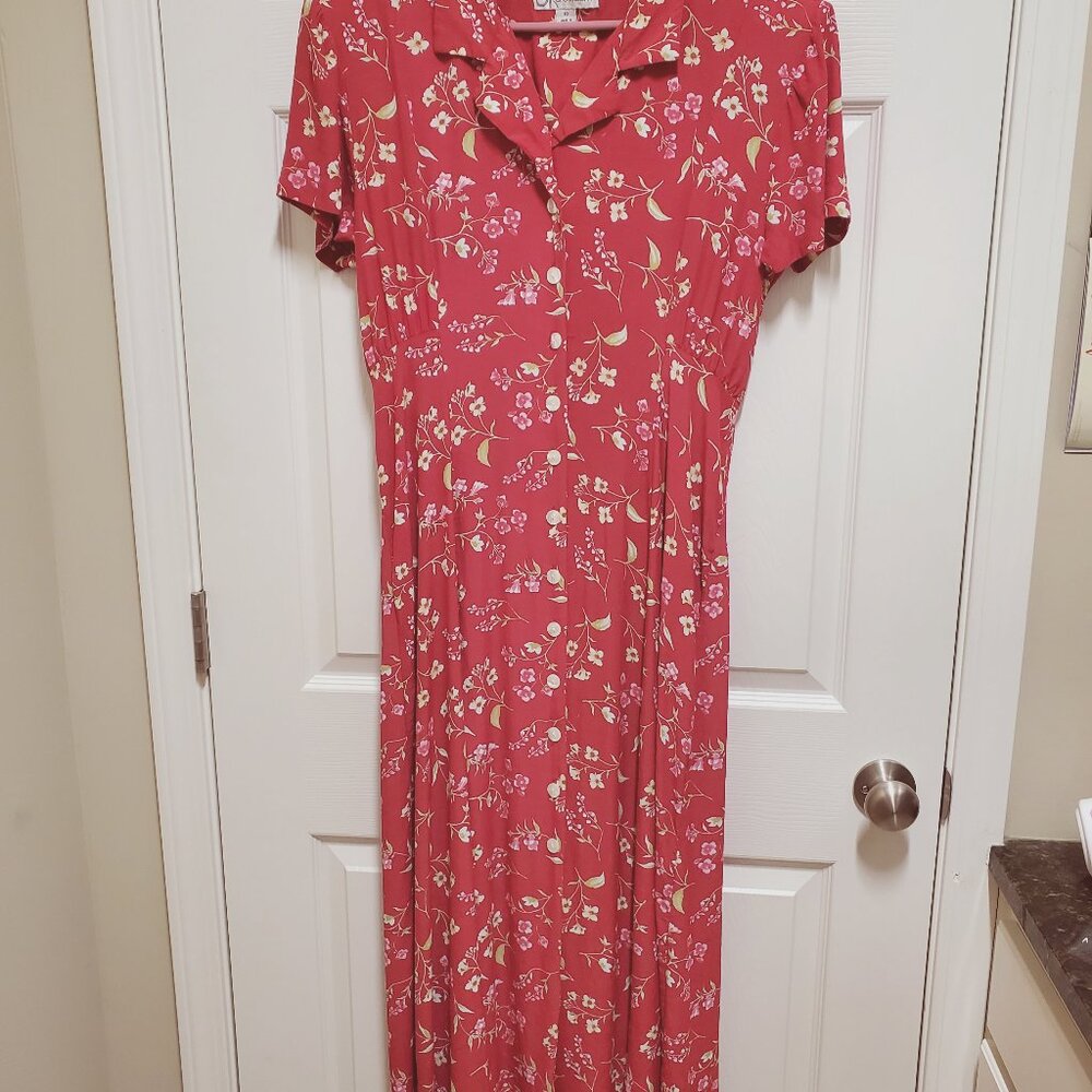 Long Flowered Summer Dress